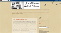 Desktop Screenshot of joealberosvictims.blogspot.com