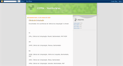 Desktop Screenshot of cepra-vestibulares.blogspot.com
