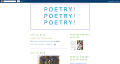 Desktop Screenshot of poetrypoetrypoetrypeterdavis.blogspot.com