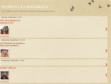 Tablet Screenshot of dharavikamaharaja.blogspot.com