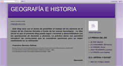 Desktop Screenshot of geografiaehistoria1y2eso.blogspot.com