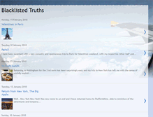 Tablet Screenshot of blacklistedtruths.blogspot.com