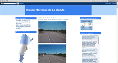 Desktop Screenshot of museomalvinasbanda.blogspot.com