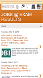 Mobile Screenshot of jobs2examresults.blogspot.com