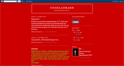 Desktop Screenshot of chokladbarn.blogspot.com