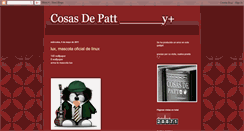 Desktop Screenshot of cosas-de-patt.blogspot.com