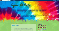 Desktop Screenshot of aguadecoco28.blogspot.com