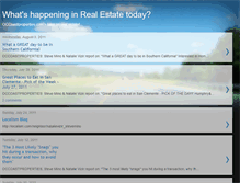 Tablet Screenshot of occoastproperties.blogspot.com