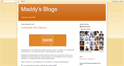 Desktop Screenshot of maddy-life4real.blogspot.com