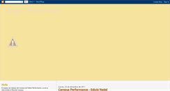 Desktop Screenshot of campusperformance.blogspot.com