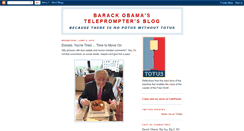 Desktop Screenshot of baracksteleprompter.blogspot.com