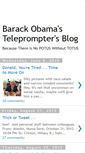 Mobile Screenshot of baracksteleprompter.blogspot.com
