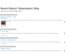 Tablet Screenshot of baracksteleprompter.blogspot.com