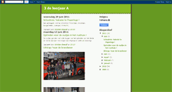 Desktop Screenshot of 3deleerjaarastene.blogspot.com