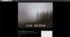 Desktop Screenshot of cine-fiction.blogspot.com