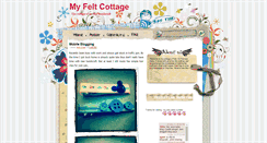 Desktop Screenshot of my-felt-cottage.blogspot.com