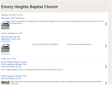 Tablet Screenshot of emoryheightsbaptistchurch.blogspot.com
