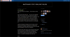 Desktop Screenshot of mathans-eve.blogspot.com