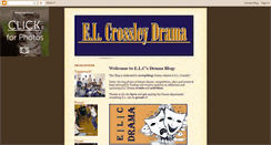 Desktop Screenshot of elcdrama.blogspot.com