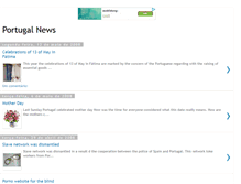 Tablet Screenshot of portugal-latest-news.blogspot.com