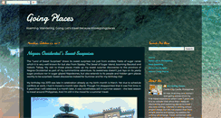 Desktop Screenshot of ilovegoingplaces.blogspot.com