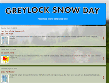 Tablet Screenshot of greylocksnowday.blogspot.com