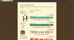 Desktop Screenshot of ihop2ido.blogspot.com