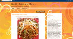 Desktop Screenshot of healthybites-n-more.blogspot.com