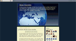 Desktop Screenshot of menasassociates.blogspot.com