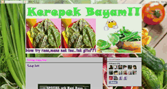 Desktop Screenshot of kerepekbayam.blogspot.com