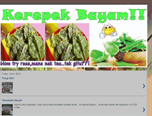 Tablet Screenshot of kerepekbayam.blogspot.com