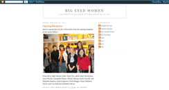 Desktop Screenshot of bigeyedwomen.blogspot.com