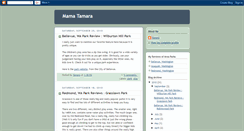 Desktop Screenshot of mamatamara.blogspot.com