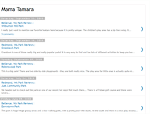 Tablet Screenshot of mamatamara.blogspot.com