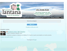 Tablet Screenshot of hospedarialantana.blogspot.com