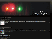 Tablet Screenshot of jorgevigetti.blogspot.com