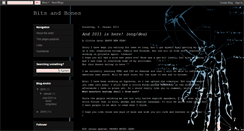 Desktop Screenshot of bonesandbites.blogspot.com