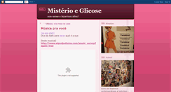Desktop Screenshot of misterioeglicose.blogspot.com