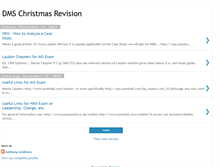 Tablet Screenshot of dmsrevision.blogspot.com