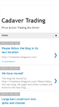 Mobile Screenshot of cadavertrading.blogspot.com