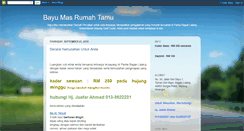 Desktop Screenshot of bayumasrumahtamu.blogspot.com