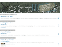 Tablet Screenshot of haplogrouph.blogspot.com