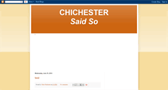 Desktop Screenshot of chrischichester.blogspot.com