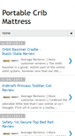 Mobile Screenshot of portablecribmattress.blogspot.com