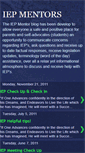 Mobile Screenshot of iepmentors.blogspot.com