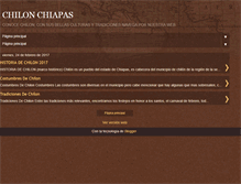 Tablet Screenshot of chilonchiapas.blogspot.com