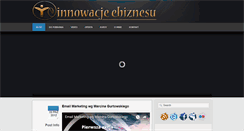 Desktop Screenshot of innowacjeebiznesu.blogspot.com