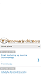 Mobile Screenshot of innowacjeebiznesu.blogspot.com