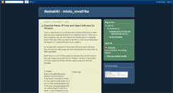 Desktop Screenshot of mashabiki.blogspot.com