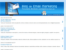Tablet Screenshot of blog-email-marketing.blogspot.com
